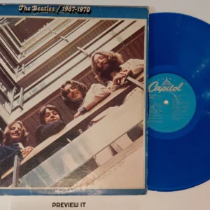 THE BEATLES / 1967 - 1970 - BLUE DOUBLE VINYL RECORD LP - CAPITOL 1973